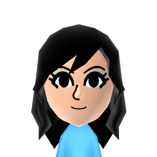 Rariry EQG Mii character: The elegant fashionista who represents the element of generosity in "My Little Pony: Equestria Girls".