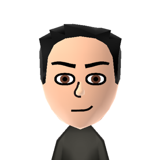 Dylan Mii character preview