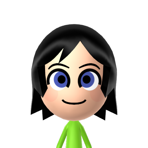 ? Mii character: A Mii uploaded to Check Mii Out Channel (WiiLInk)