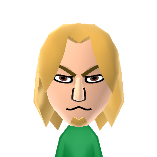Raphael. S Mii character: From "SoulCalibur" games.