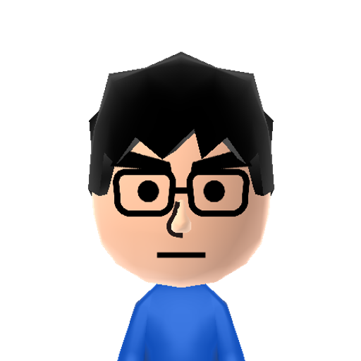 EB: John Mii character: One of the Beta human kids from the webcomic "Homestuck".