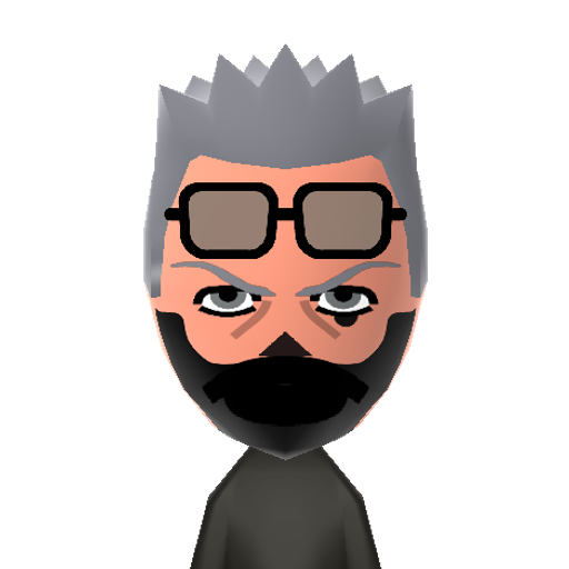 Kakashi Mii character preview