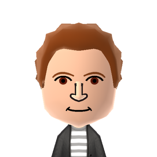 Rick Mii character: Rick Astley is famous for his hit song "Never Gonna Give You Up" which has become an internet prank and sensation dubbed "Rickroll".