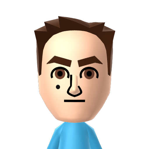 Stu Mii character: This is a Mii extracted from a RAM dump of Hasbro Family Game Night 2, released in 2009.