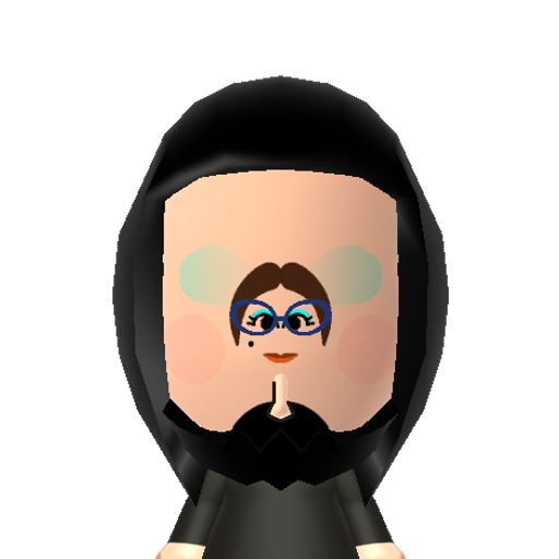 T.V Info Mii character: TV/News Reporter. (Source: https://www.youtube.com/watch?v=inl_tpNFeho)