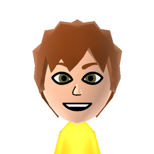 Momo Mii character: Member of the Samezuka Swim Team in the anime "Free!" and "Free! Eternal Summer". (Character is male. Mii is female.)