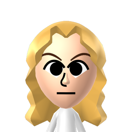 ? Mii character: A Mii uploaded to Check Mii Out Channel (WiiLInk)