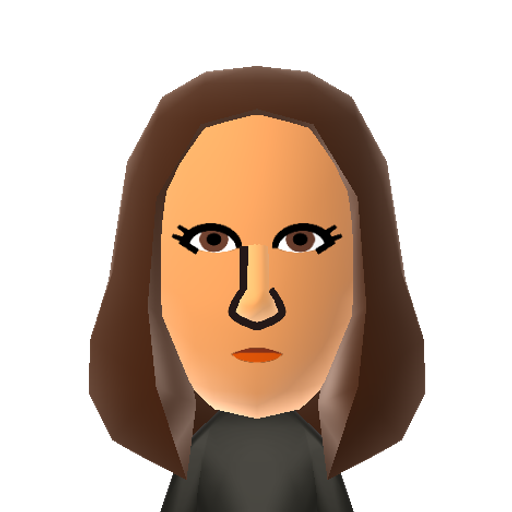 Mona Lisa Mii character: The woman in the famous painting by Leonardo da Vinci.