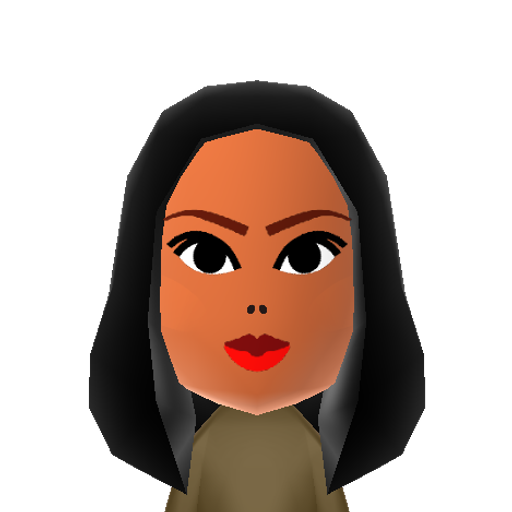 pocahontas Mii character preview