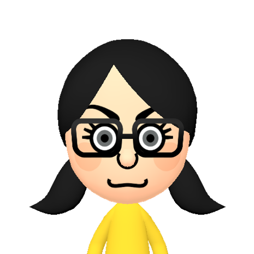 砱祔祛祏祜祓祒祑秫秬 Mii character: This Mii is from the Switch SDK as a SampleDB Mii.
