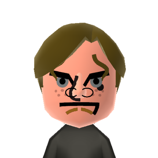 Two-Face Mii character preview