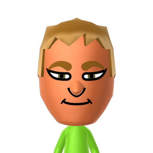 母每毒毓比毕毖毗毙毛 Mii character: This is a Mii for testing Mii nicknames.