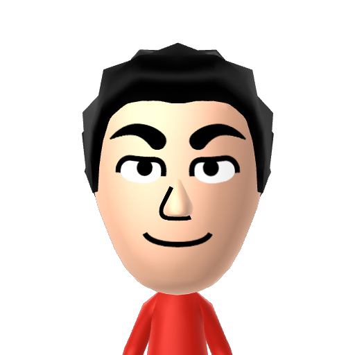 Anoma Mii character: A Mii from Last Day of WaraWara Plaza, a mod for Nintendo Wii U (WaraWara Plaza)