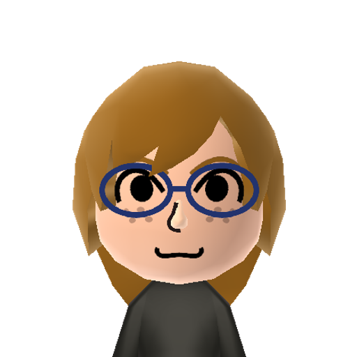 Vikki Mii character: This is a Mii uploaded for the 3DS version and distributed by Mii Central for both the 3DS and Switch versions of Miitopia.