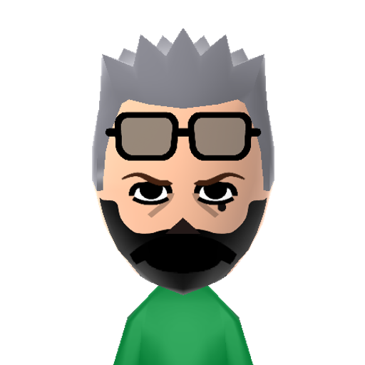 Kakashi Mii character preview