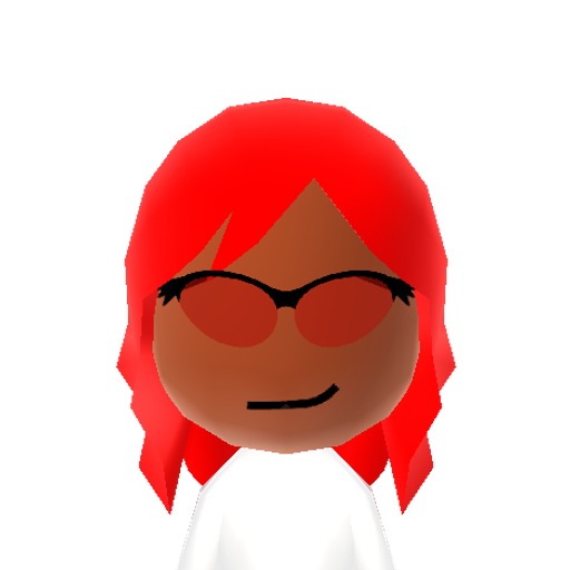 Rappah Red Mii character: by RyanClay2008Forever