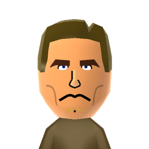 Arnold Mii character preview