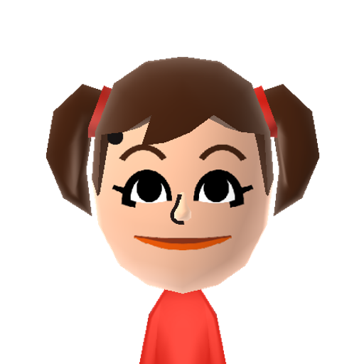 Zoey Mii character preview