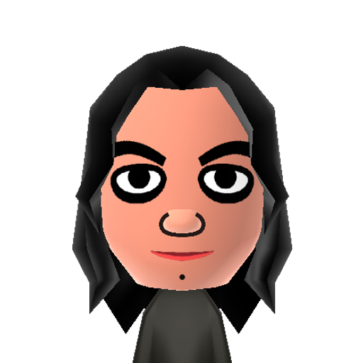 CrissAngel Mii character: Magician Criss Angel, star of Mind Freak.