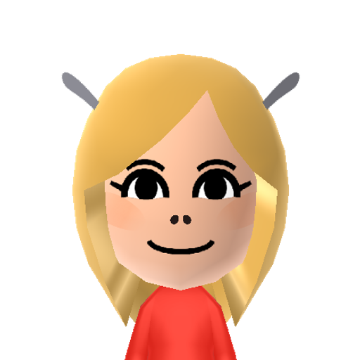Curly Mii character preview