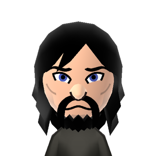 Jack Black Mii character preview