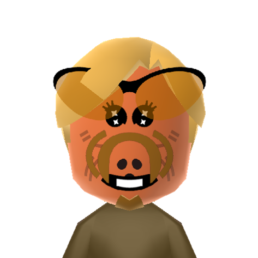 Alf Mii character preview
