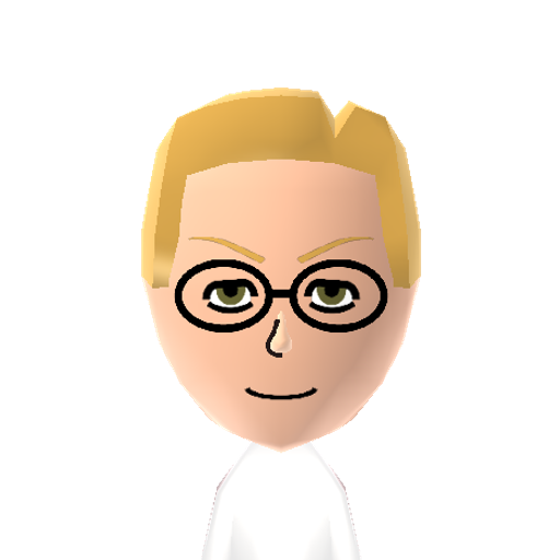 Colress Mii character: Boss of Team Plasma in Pokemon Black and White 2
