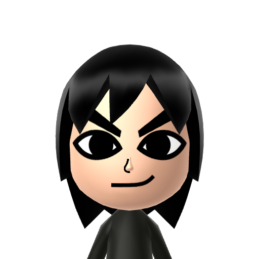 DarkLink Mii character: These are extracted and derived from the Mii Central Miis from the 3DS Miitopia.