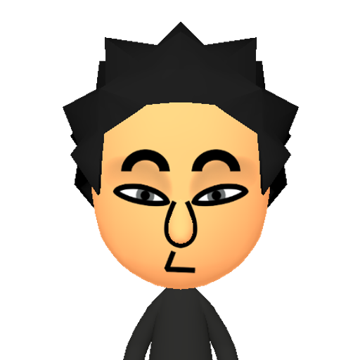 no name Mii character: This Mii is from the Switch SDK as a SampleDB Mii.