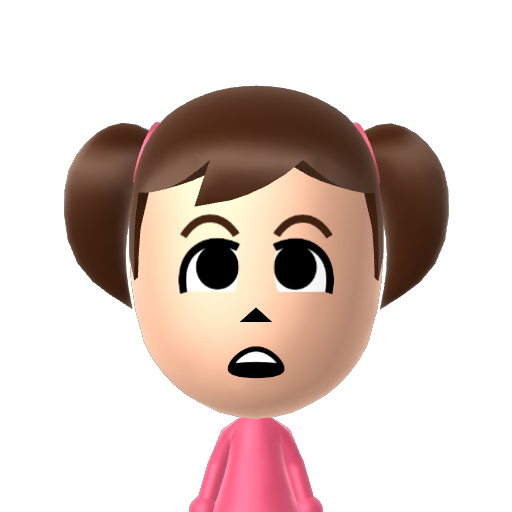 ? Mii character: A Mii uploaded to Check Mii Out Channel (WiiLInk)