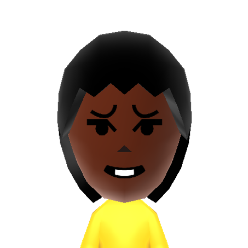 NINTENDO Mii character: A Mii found in unused WaraWara files