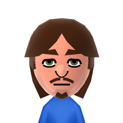 Juanes Mii character: A Columbian musician best known for his songs "A Dios Le Pido", "La Camisa Negra", "Por Lo Ti", etc.