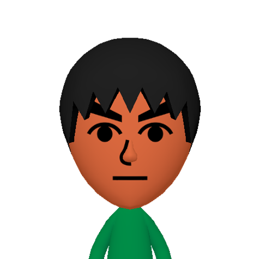 no name Mii character: This Mii is from the Switch SDK as a SampleDB Mii.
