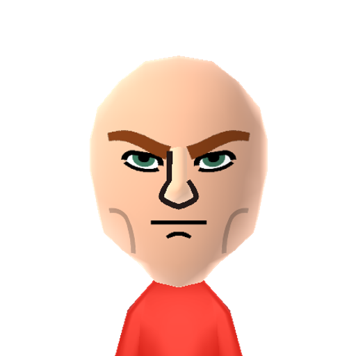 Black Mii character: From the animated series "Jackie Chan Adventures".