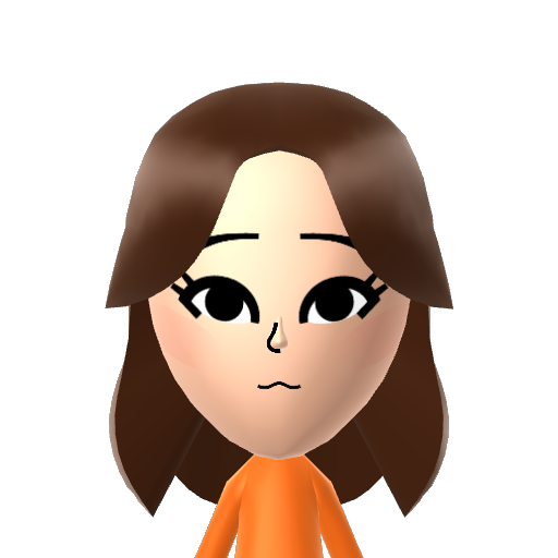 Emilie Mii character: These are extracted and derived from the Mii Central Miis from the 3DS Miitopia.