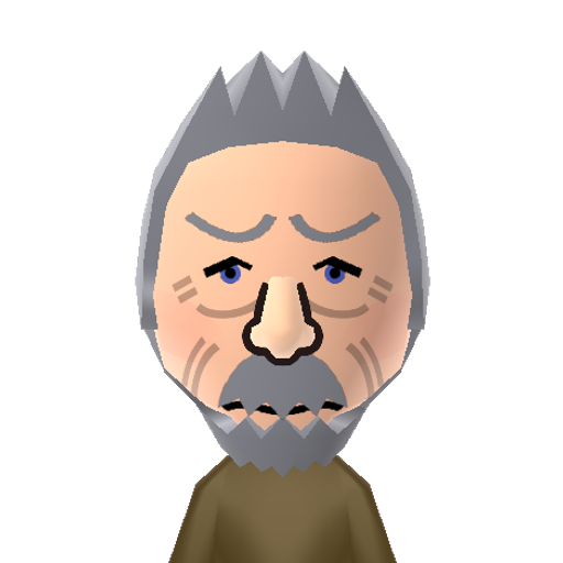 War Doctor Mii character: John Hurt played an incarnation of The Doctor on the popular British sci-fi series, Doctor Who, in 2013. The War Doctor came between the Eighth and Ninth Doctor, and was the one who fought in (and ended) the Time War between Time Lords and Daleks.