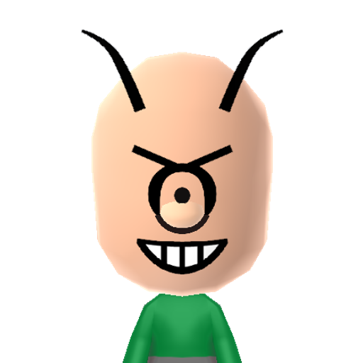 Planktine Mii character: These are extracted and derived from the Mii Central Miis from the 3DS Miitopia.