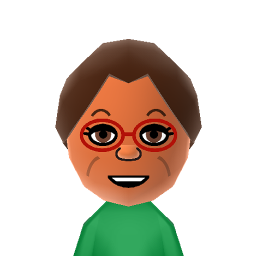 Wendy Mii character: A Mii from Wii Sports Resort: Meme Squad, a mod for Wii Sports Resort