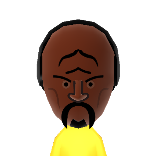 Worf Mii character preview