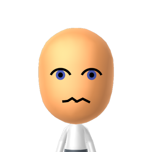 Jeffrey Mii character: A Mii from Wii Sports 3: Meme Squad, A mod for Wii Sports