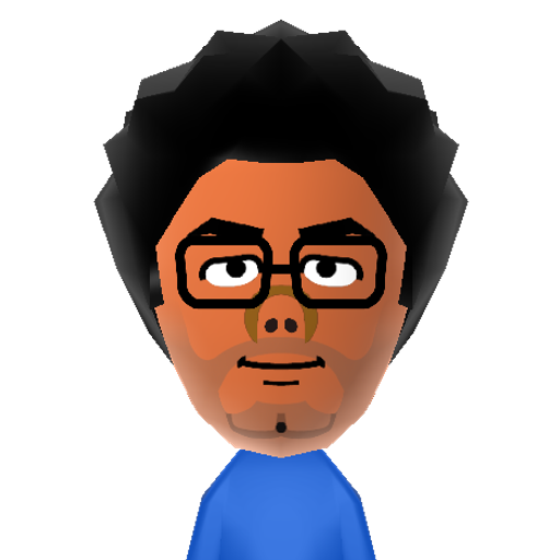 Moss Mii character: Character from The IT Crowd. Played by Richard Ayoade.