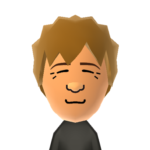 ヤバク　ロッシー Mii character: A Mi from Yoshimoto Comedians