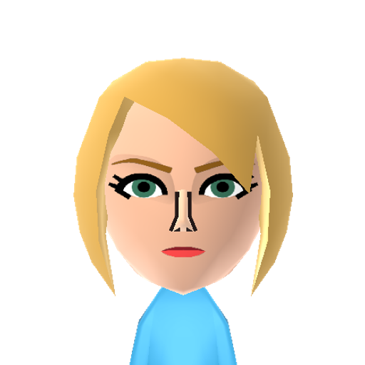 Samus Mii character preview