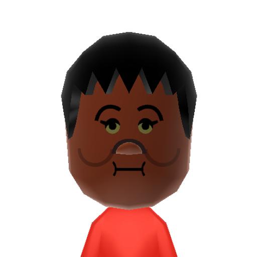ムーニー Mii character: A Mii from Jinsei Game Wii EX