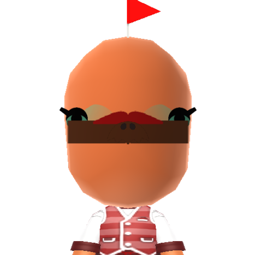 Hamburger Mii character: Hamburger Mii. (Source: https://www.escapistmagazine.com/tomodachi-life-qr-codes/)