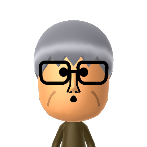 獭獯獾玄率玉王玎玑玖 Mii character: This is a Mii for testing Mii nicknames.