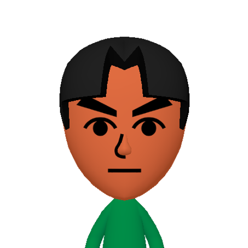 no name Mii character: This Mii is from the Switch SDK as a SampleDB Mii.