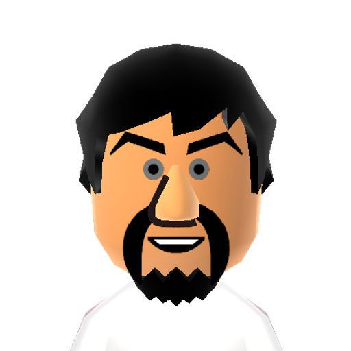 DDD Mii character: The 50's talking automotive villain from "Teen Titans". Cool, Dady-O!