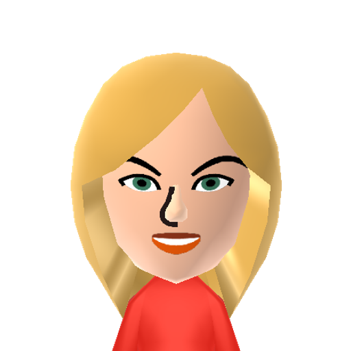 Gleisi H. Mii character: Brazilian Senator
