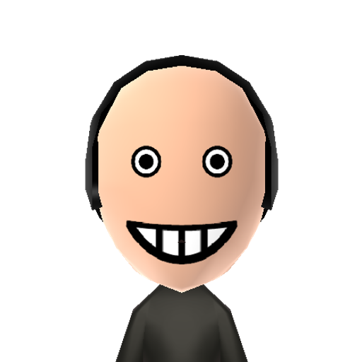 Jeffkiller Mii character: From a creepypasta story, Jeff is a man who was arrested and sent to a mental facility for countless murders, but was caught stretching his own mouth
